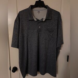 Izod 4XL Tall Saltwater Relaxed Classics. Navy heather.